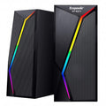 SPEAKER PARA PC ECOPOWER EP-K011 / LED RGB / GAMER SOUND 2.0